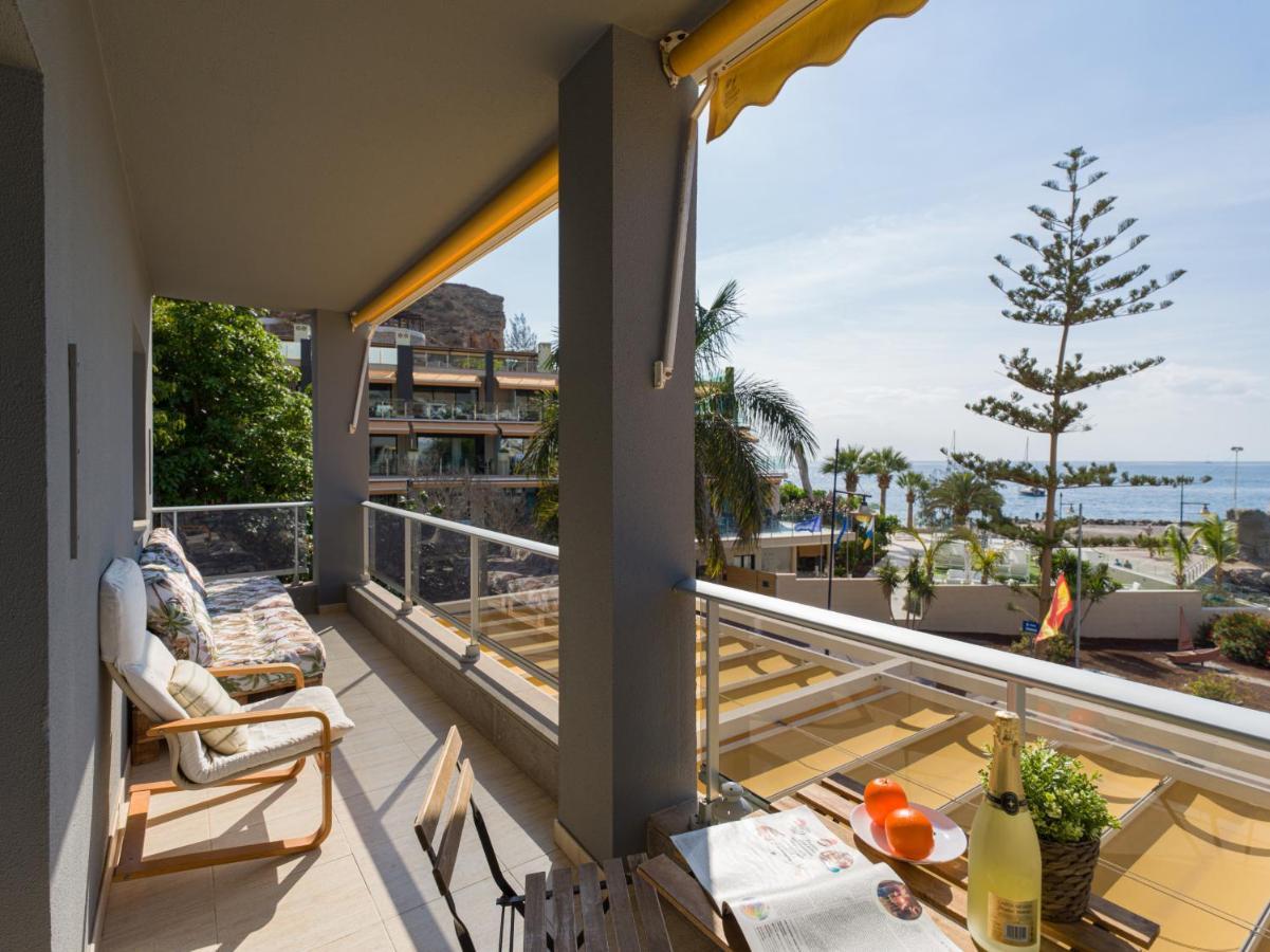 First Line Mogan Beach - Parking Free Esterno foto