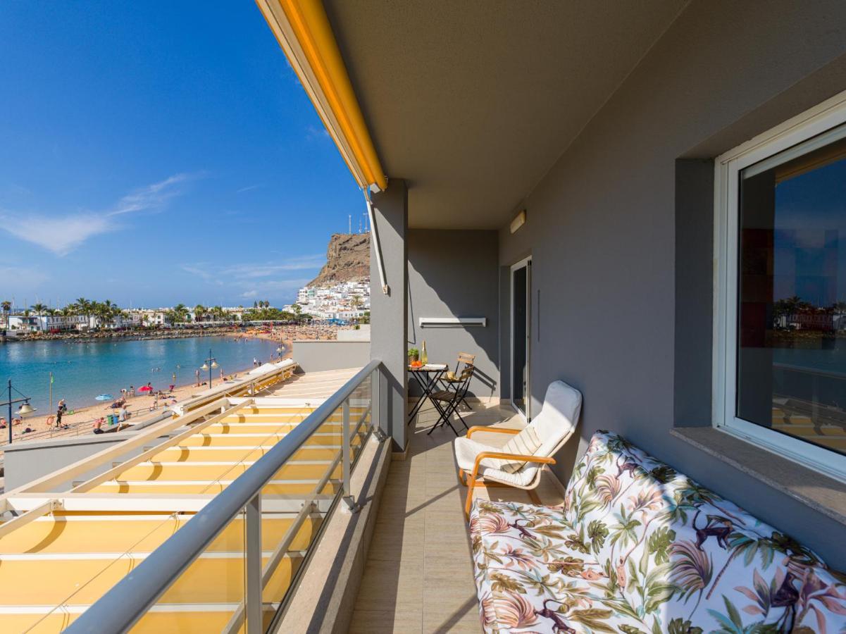 First Line Mogan Beach - Parking Free Esterno foto